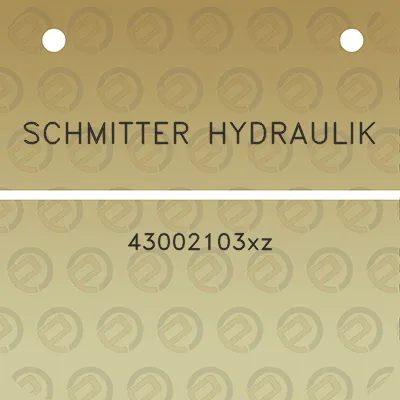 schmitter-hydraulik-43002103xz