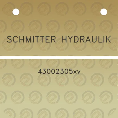 schmitter-hydraulik-43002305xv