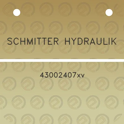 schmitter-hydraulik-43002407xv