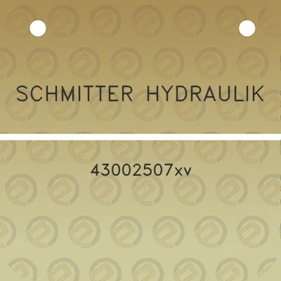 schmitter-hydraulik-43002507xv