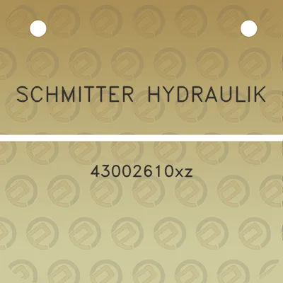 schmitter-hydraulik-43002610xz