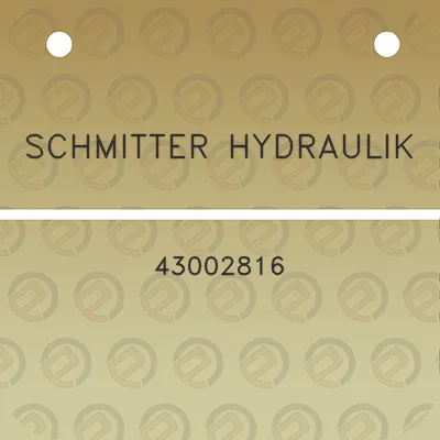 schmitter-hydraulik-43002816