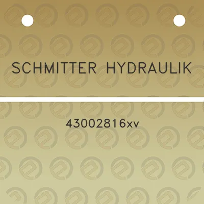 schmitter-hydraulik-43002816xv