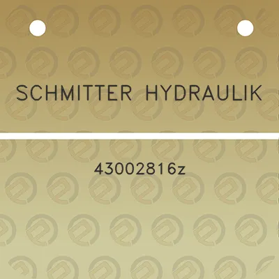 schmitter-hydraulik-43002816z