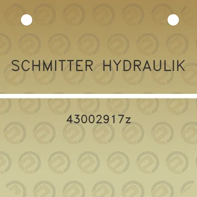 schmitter-hydraulik-43002917z