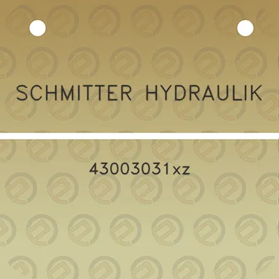 schmitter-hydraulik-43003031xz