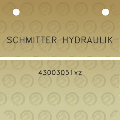 schmitter-hydraulik-43003051xz