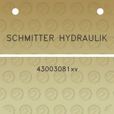 schmitter-hydraulik-43003081xv