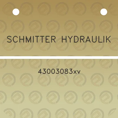 schmitter-hydraulik-43003083xv