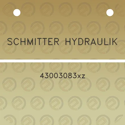 schmitter-hydraulik-43003083xz