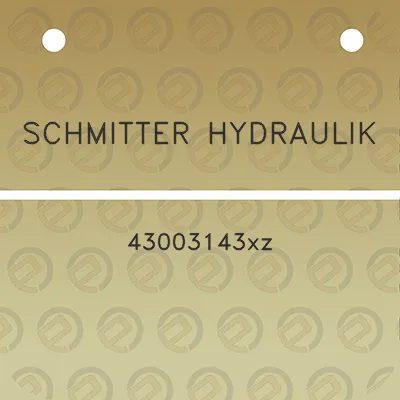 schmitter-hydraulik-43003143xz