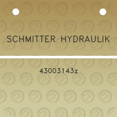 schmitter-hydraulik-43003143z