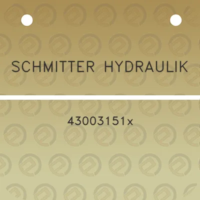 schmitter-hydraulik-43003151x