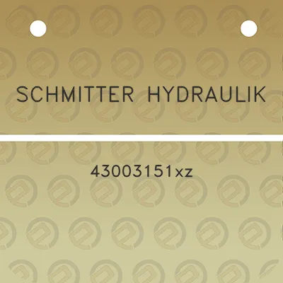 schmitter-hydraulik-43003151xz