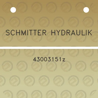 schmitter-hydraulik-43003151z