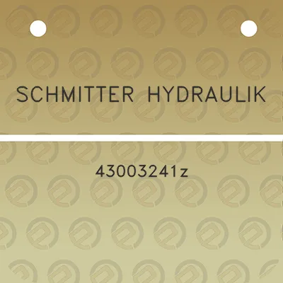 schmitter-hydraulik-43003241z