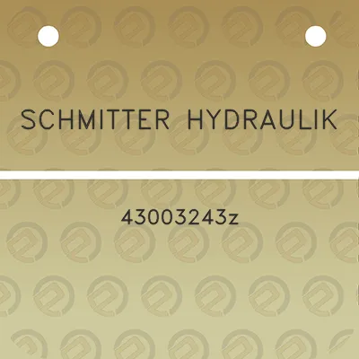 schmitter-hydraulik-43003243z