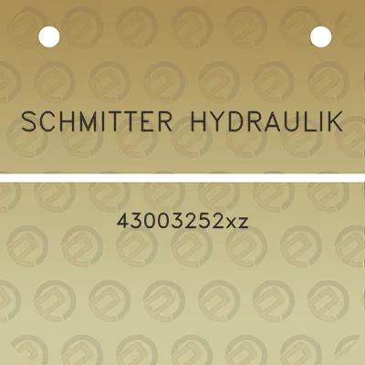 schmitter-hydraulik-43003252xz