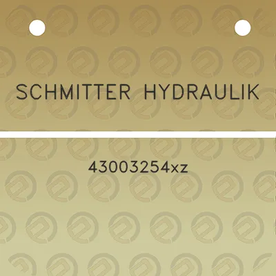 schmitter-hydraulik-43003254xz