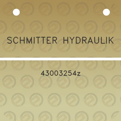 schmitter-hydraulik-43003254z