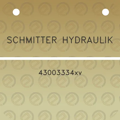 schmitter-hydraulik-43003334xv