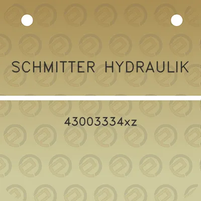 schmitter-hydraulik-43003334xz