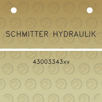 schmitter-hydraulik-43003343xv