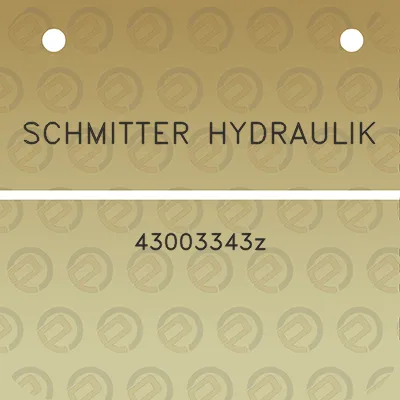 schmitter-hydraulik-43003343z