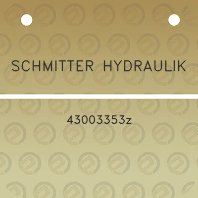 schmitter-hydraulik-43003353z