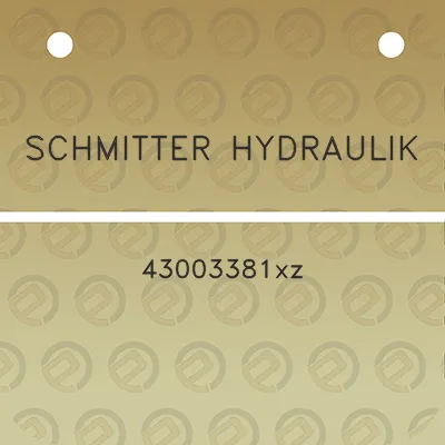 schmitter-hydraulik-43003381xz