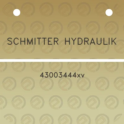 schmitter-hydraulik-43003444xv