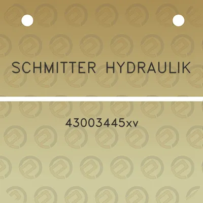 schmitter-hydraulik-43003445xv