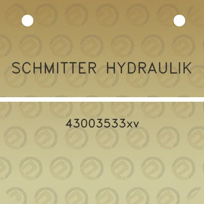 schmitter-hydraulik-43003533xv