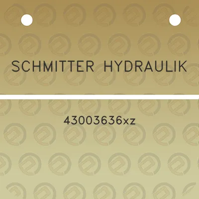 schmitter-hydraulik-43003636xz