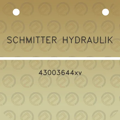 schmitter-hydraulik-43003644xv