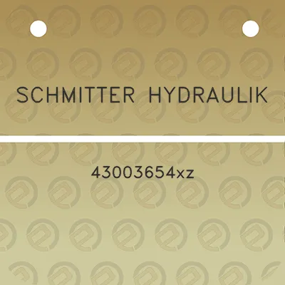 schmitter-hydraulik-43003654xz