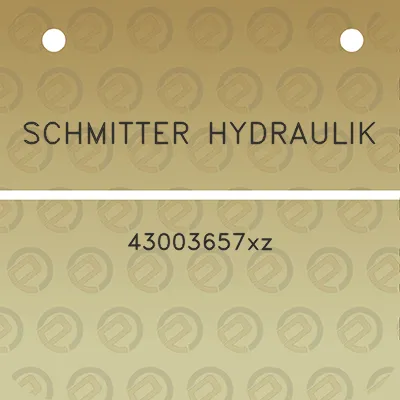 schmitter-hydraulik-43003657xz