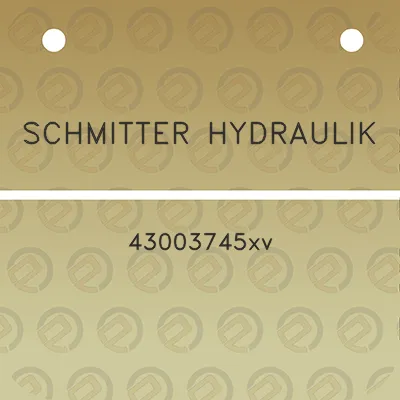 schmitter-hydraulik-43003745xv