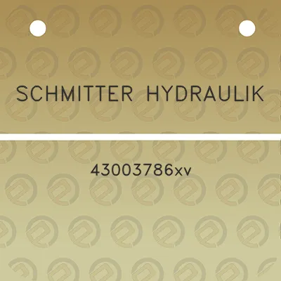 schmitter-hydraulik-43003786xv