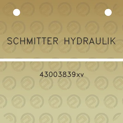 schmitter-hydraulik-43003839xv