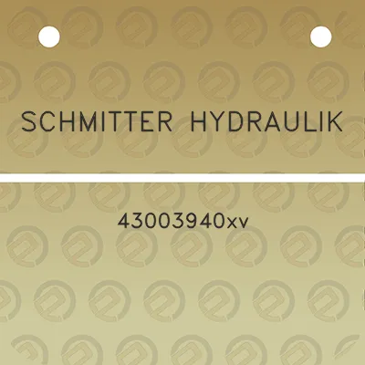 schmitter-hydraulik-43003940xv