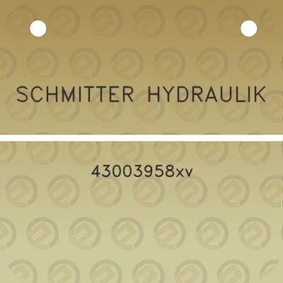 schmitter-hydraulik-43003958xv