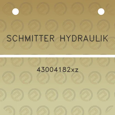 schmitter-hydraulik-43004182xz