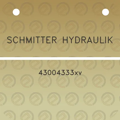 schmitter-hydraulik-43004333xv