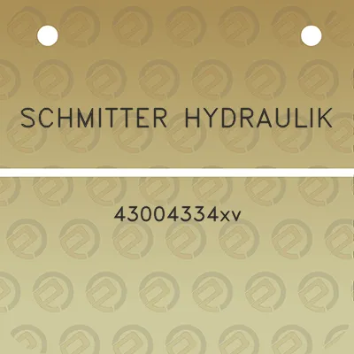 schmitter-hydraulik-43004334xv