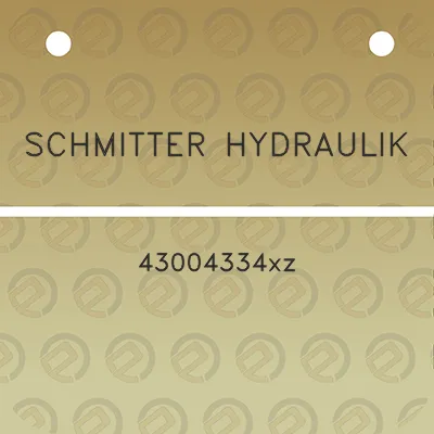 schmitter-hydraulik-43004334xz