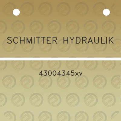 schmitter-hydraulik-43004345xv