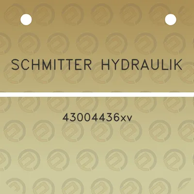 schmitter-hydraulik-43004436xv