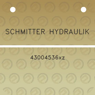 schmitter-hydraulik-43004536xz