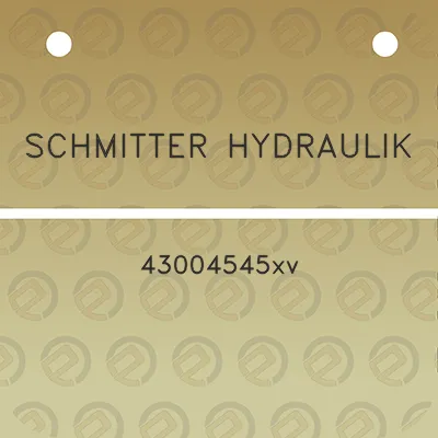 schmitter-hydraulik-43004545xv